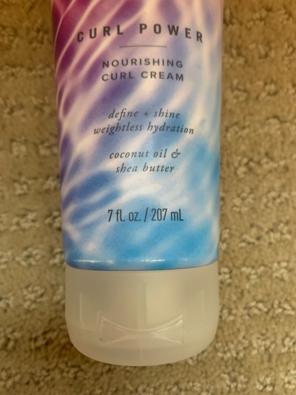 Curl Power Nourishing Curl Cream - Purple Blue Gradient - Picture 5 of 10